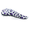Fashion Anti-static Hairdressing Leopard Print Massage Comb for Ladies