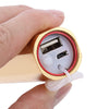 Multi-function T6 5W LED Flashlight Power Bank with USB Cable