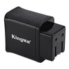 KingMa WU3102US Dual USB Wall Plug Charger for iPhone iPad Samsung Xiaomi GoPro4
