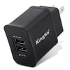 KingMa WU3102US Dual USB Wall Plug Charger for iPhone iPad Samsung Xiaomi GoPro4