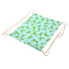 Cute Retro Canvas Drawstring Backpack 3D Printing Gym Beach Bag School Bag Fitness Tote Sack