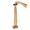 Retro Industrial Hemp Rope Double Head Ceiling Light Lamp Socket