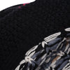 Vintage Jacquard Pattern Color Mixing Knitted Hat for Ladies