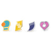 8pcs Children Cartoon Badge Breastpin Decoration Toy Set with Gift Box
