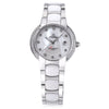 LOTUSMAN DL895TXA Women Quartz Watch Calendar Artificial Diamond Dial Water Resistance Wristwatch