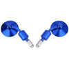 Paired Universal Motorcycle Motorbike Round Rear Mirror