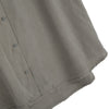 Turn-down Collar Loose Big Pocket Tencel Blouse for Ladies