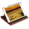 PU Leather Check Pattern Flip Cover 360 Degree Rotation Back Case for iPad Mini 4