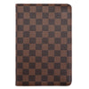 PU Leather Check Pattern Flip Cover 360 Degree Rotation Back Case for iPad Mini 4