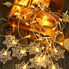 AC 110 - 220V 4M Droop 0.6M Snow String Fairy Light Curtain Icicle Decorative Lamp