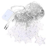 AC 110 - 220V 4M Droop 0.6M Snow String Fairy Light Curtain Icicle Decorative Lamp