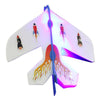 Slingshot LED Light Flare Catapult Airplane Outdoor Toy for Kid