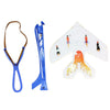 Slingshot LED Light Flare Catapult Airplane Outdoor Toy for Kid