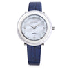 VILAM V1010L - 01A Women Quartz Watch 3ATM Artificial Diamond Petal Pattern Mirror Wristwatch