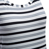 Casual U Neck Allover Stripe Bodycon Romper for Women