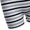 Casual U Neck Allover Stripe Bodycon Romper for Women