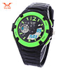 VILAM 14003S Dual Movt Digital Quartz Sports Watch Calendar Alarm Chronograph Display Wristwatch