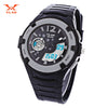 VILAM 14003S Dual Movt Digital Quartz Sports Watch Calendar Alarm Chronograph Display Wristwatch