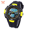 VILAM 09009 - 02 Dual Movt Digital Quartz Sports Watch Calendar Alarm Chronograph Display Wristwatch