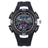 VILAM 09009 - 02 Dual Movt Digital Quartz Sports Watch Calendar Alarm Chronograph Display Wristwatch