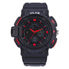 VILAM 12302 Dual Movt Digital Quartz Sports Watch Calendar Alarm Chronograph Display Wristwatch
