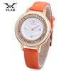 VILAM V1025L - 01H Female Quartz Watch Artificial Diamond Dial 3ATM Imported Movt Wristwatch