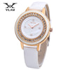 VILAM V1025L - 01H Female Quartz Watch Artificial Diamond Dial 3ATM Imported Movt Wristwatch
