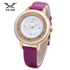 VILAM V1025L - 01H Female Quartz Watch Artificial Diamond Dial 3ATM Imported Movt Wristwatch