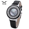 VILAM V1025L - 01H Female Quartz Watch Artificial Diamond Dial 3ATM Imported Movt Wristwatch
