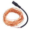 DC 6V 10M 100 LEDs Copper String Light Waterproof LED Lamp