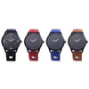 GUOTE Men Quartz Watch Innovative Scale Luminous Leather Strap Wristwatch