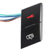 Lock Control Button Central Locking Rear Left Car Door Switch for Audi C5 / A6