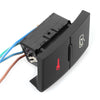 Lock Control Switch Central Locking Rear Right Car Door Button for Audi C5 / A6