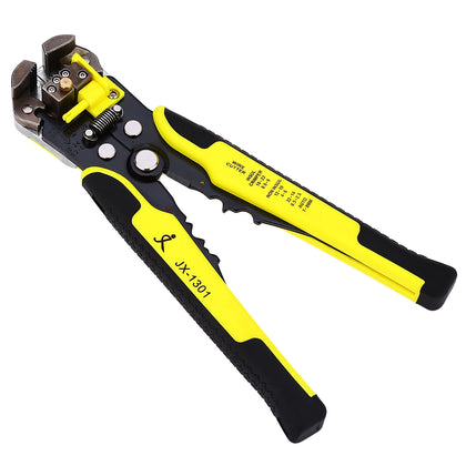 JX 1301 Multi-function Ratchet Wheel Save Effort TAB Terminal Crimping Press Pliers Tool