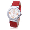 JIJIA SG1276 Fashion Nailed + Roman Number Scale Quartz Watch for Lady