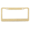Artificial Diamante USA License Plate Frame Stainless Steel Coloful Rhinestone Durable Rust Protection