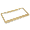 Artificial Diamante USA License Plate Frame Stainless Steel Coloful Rhinestone Durable Rust Protection
