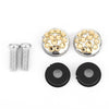 Artificial Diamante USA License Plate Frame Stainless Steel Coloful Rhinestone Durable Rust Protection
