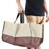 Wear Resistant Veranda Log Tote Firewood Carrying Bag