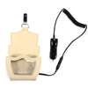 Amisir A5 Qi 3 Coil Car Wireless Charger Transmitter Pad Leather Holder Launcher with Charge Adapter