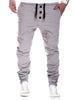 Drawstring Waistband Elastic Hem Casual Pants
