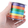 PROBEROS 500M Durable Colorful PE 4 Strands Multifilament Braided Fishing Line Angling Accessory