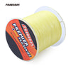 PROBEROS 500M Durable Colorful PE 4 Strands Monofilament Braided Fishing Line Angling Accessory