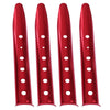 4pcs Aluminum Alloy Snowfield or Sand Use Tent Nail Stakes