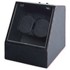 Auto Silent Watch Winder  Irregular Shape Transparent Cover Wristwatch Box with EU Plug