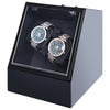 Auto Silent Watch Winder  Irregular Shape Transparent Cover Wristwatch Box with EU Plug