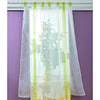 140 x 140CM European Wave Blinds Stitching Colors Voile Panel Window Curtain for Living Room Bedroom