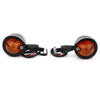 Pair of Motorcycle Multi-functional Turn Light Signal Lamp