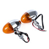 Pair of Motorcycle Turn Signal Light Motorbike Water-resistance LED Bright Lamp