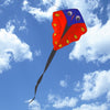 Colorful Carbon Steel Highfin Grouper Style Flying Kite Outdoor Sports Game